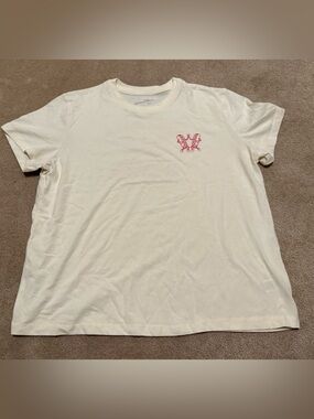 Universal Thread Cream Short Sleeve Hot Dog Tee